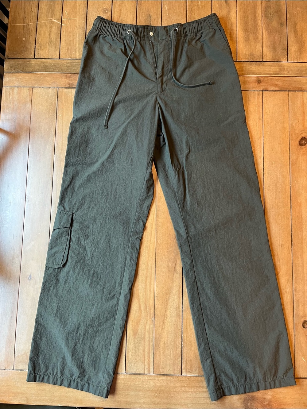 Djerf Avenue Olive Straight-Leg Cargo Pants